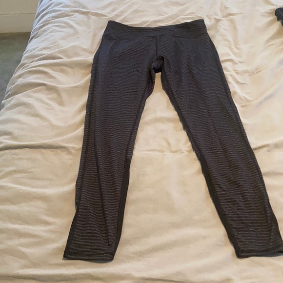 Full length stripped leggings Kyodan brand - Picture 1 of 5